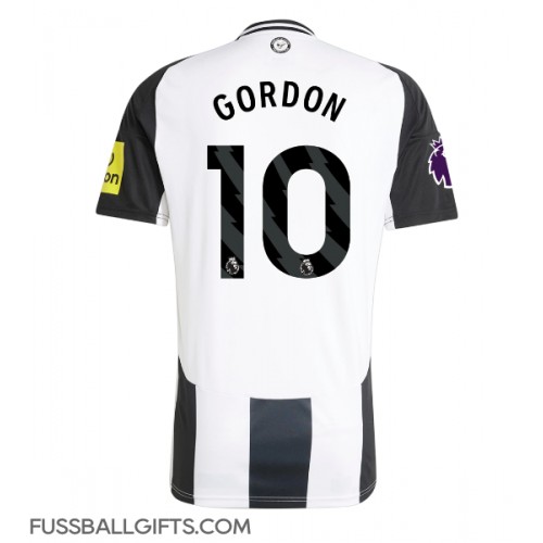 Newcastle United Anthony Gordon #10 Fußballbekleidung Heimtrikot 2024-25 Kurzarm